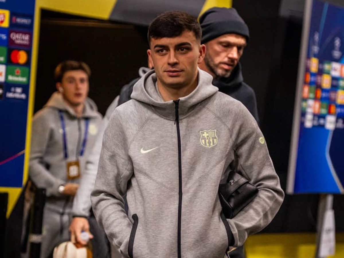 Barcelona tới sân sẵn sàng cho trận đấu (Ảnh: FC Barcelona)