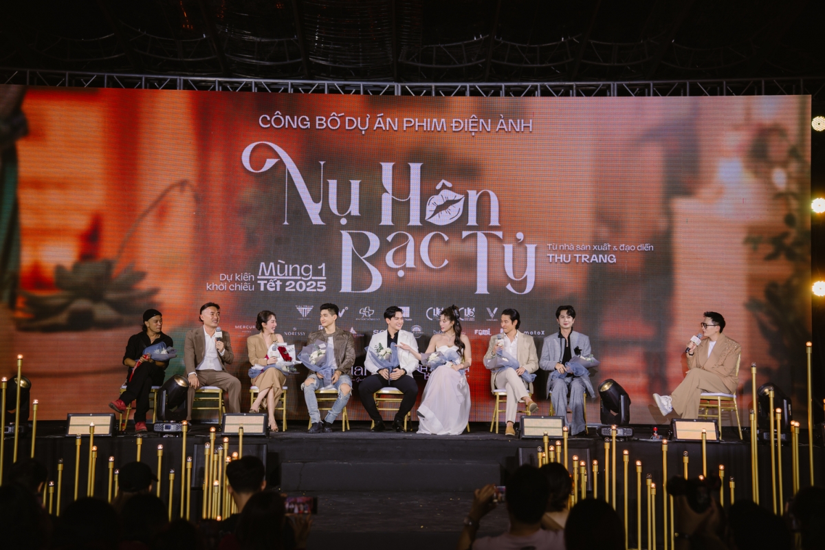 Công bố dự án phim điện ảnh Nụ hôn bạc tỷ