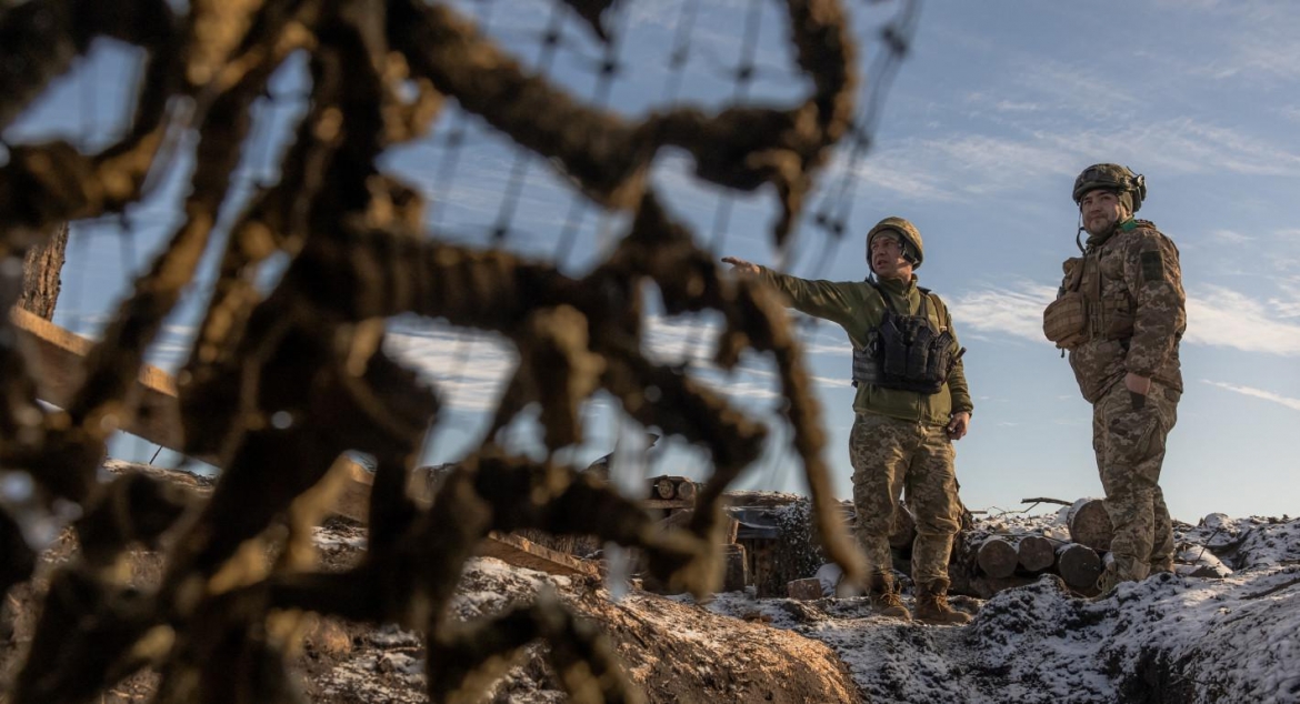 Quân đội Ukraine trên chiến trường. Ảnh: Reuters