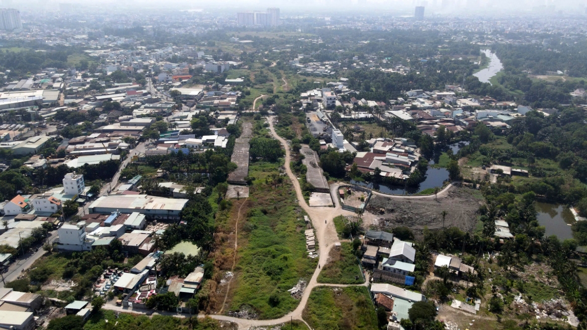Dự án Vành đai 2 TPHCM (ảnh C.T)
