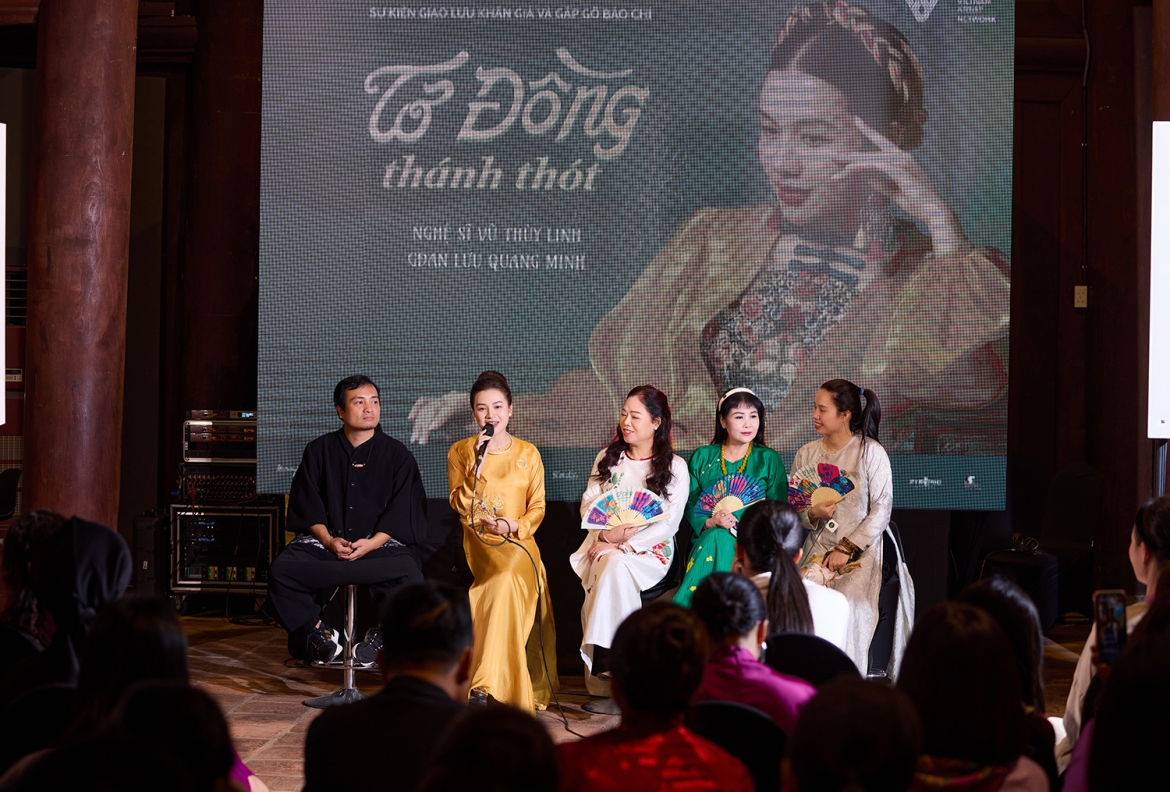 Nghệ sĩ trẻ Vũ Thùy Linh đã chính thức giới thiệu dự án nghệ thuật mang tên “Tơ đồng thánh thót”