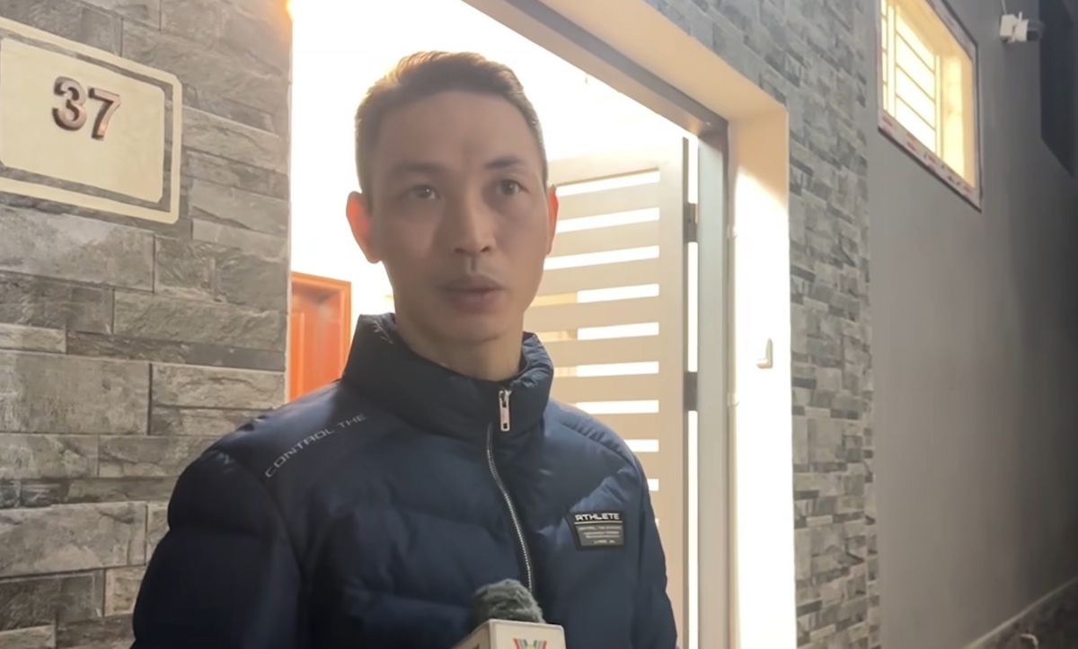 Ông Đỗ Đức Trung nhân chứng vụ cháy quá cà phê hát cho nhau nghe ở đường Phạm Văn Đồng (Bắc Từ Liêm, Hà Nội)