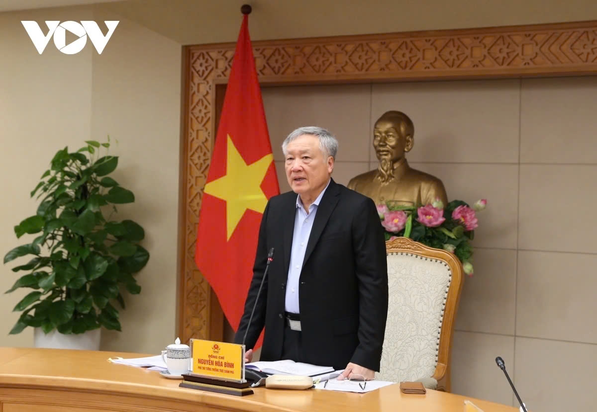 Phó Thủ tướng Thường trực Nguyễn Hòa Bình