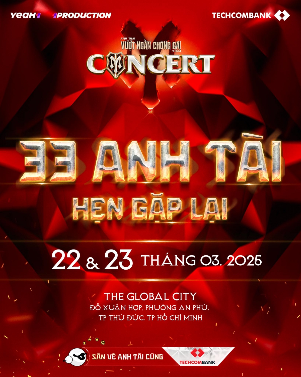 Thông báo trên trang fanpage Anh trai vượt ngàn chông gai