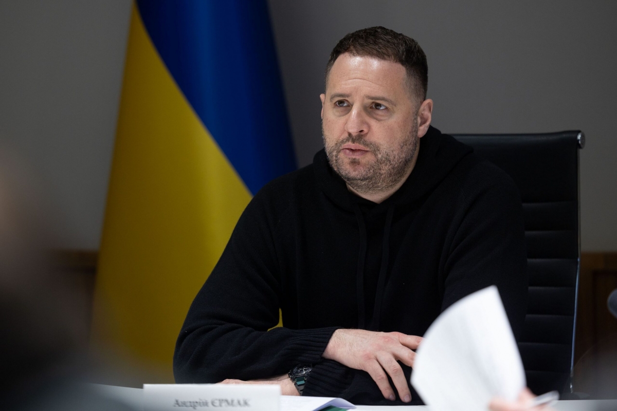 Ông Andriy Yermak, người đứng đầu văn phòng Tổng thống Zelensky. Ảnh: Quốc hội Ukraine