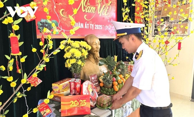 Radar Station 610 officers and soldiers fully prepare for Tet celebration