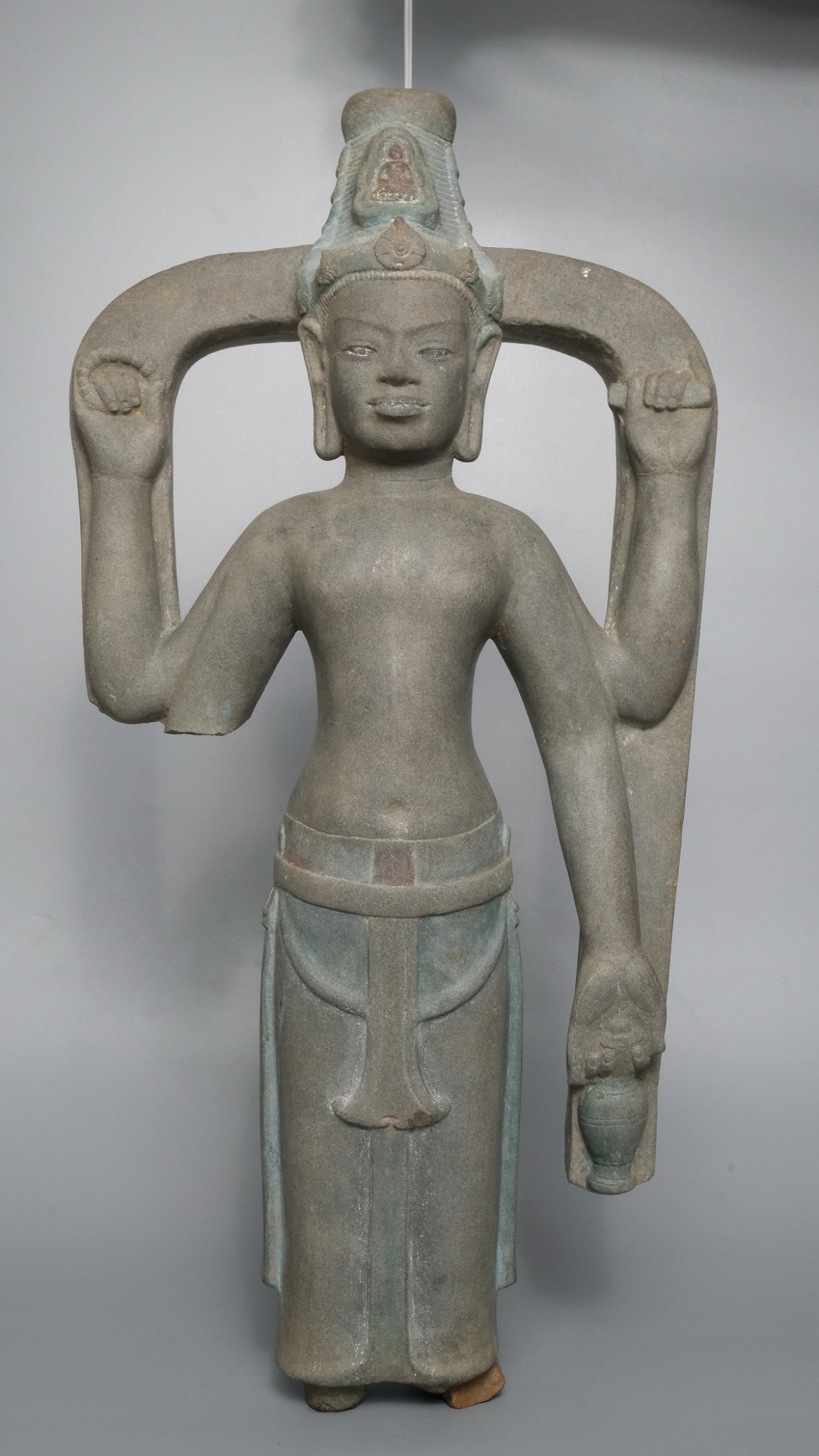 Tượng Avalokitesvara Bắc Bình. (Ảnh: Bảo tàng Bình Thuận)