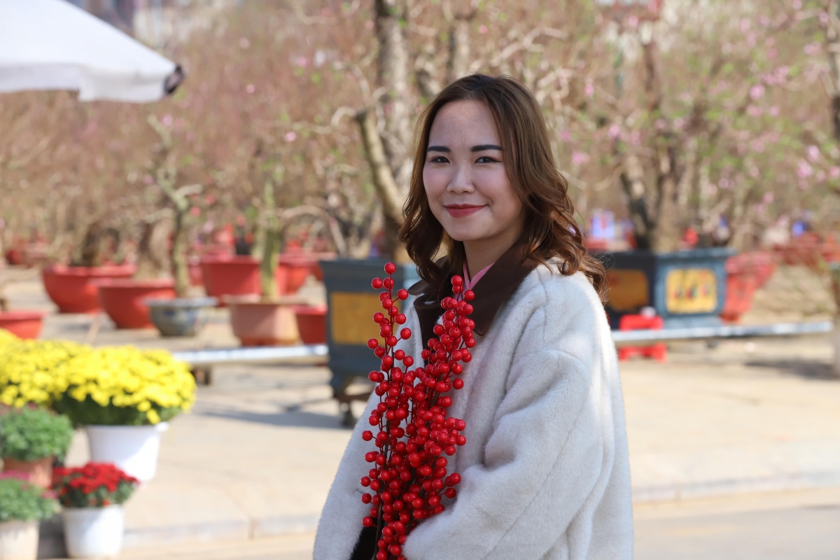 Check in cùng hoa xuân