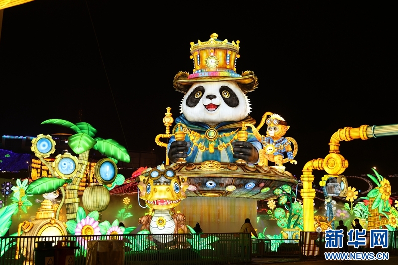 Tổ hợp đèn Gấu trúc