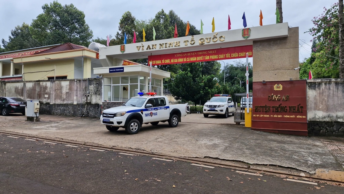 Trụ sở Công an huyện Thống Nhất, tỉnh Đồng Nai