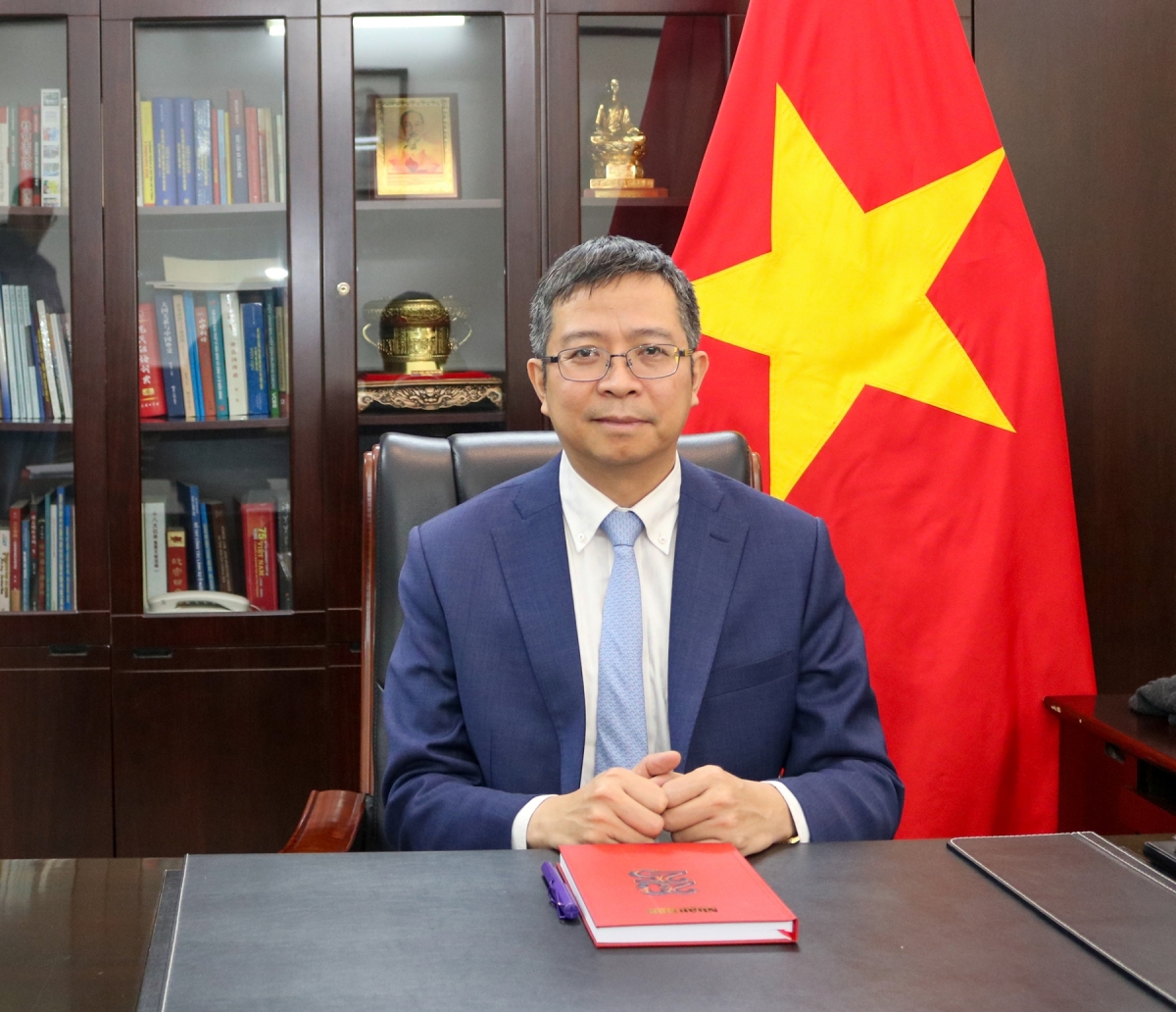 Đại sứ Việt Nam tại Trung Quốc Phạm Thanh Bình. (Ảnh: Đại sứ quán Việt Nam tại Trung Quốc)