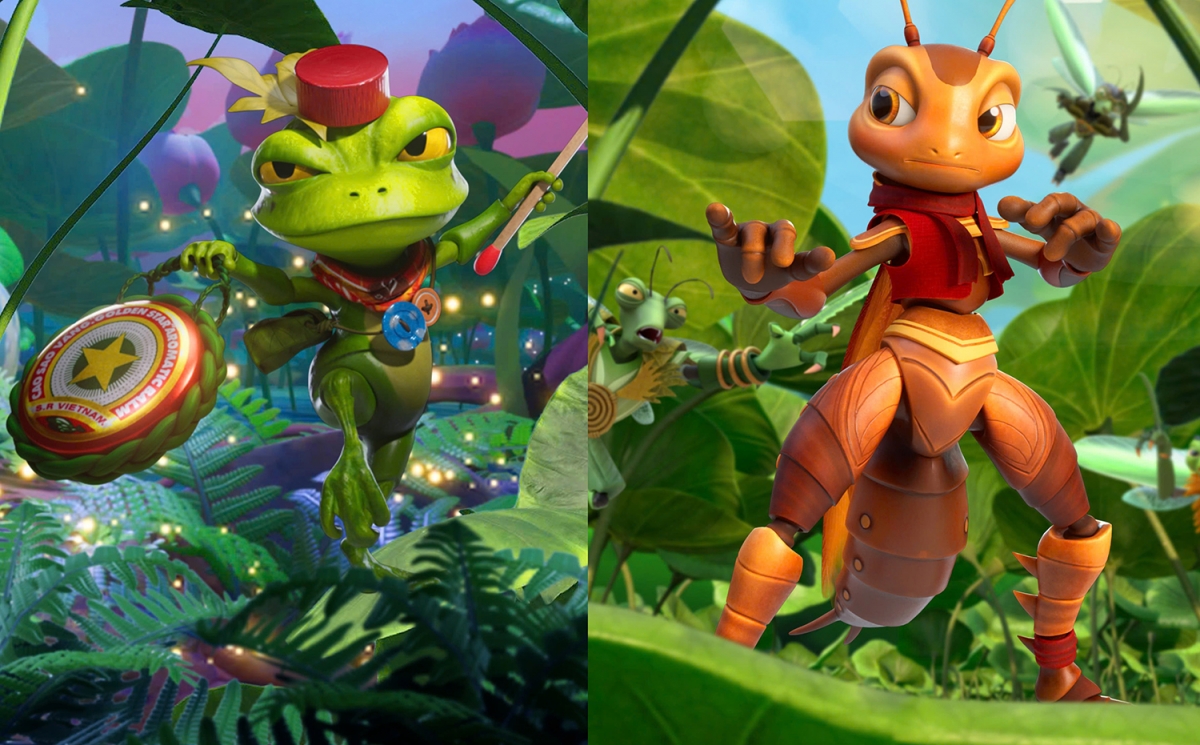 Tạo hình các nhân vật trong phim điện ảnh 3D về Dế Mèn