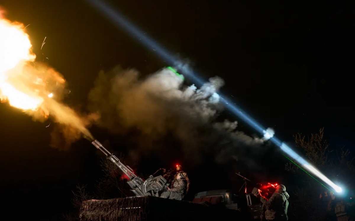 Hỏa lực phòng không của Ukraine. Ảnh: Libkos.