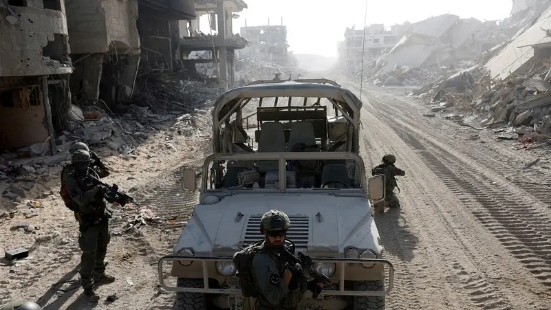 Binh lính Israel tại Gaza (Ảnh: Reuters)