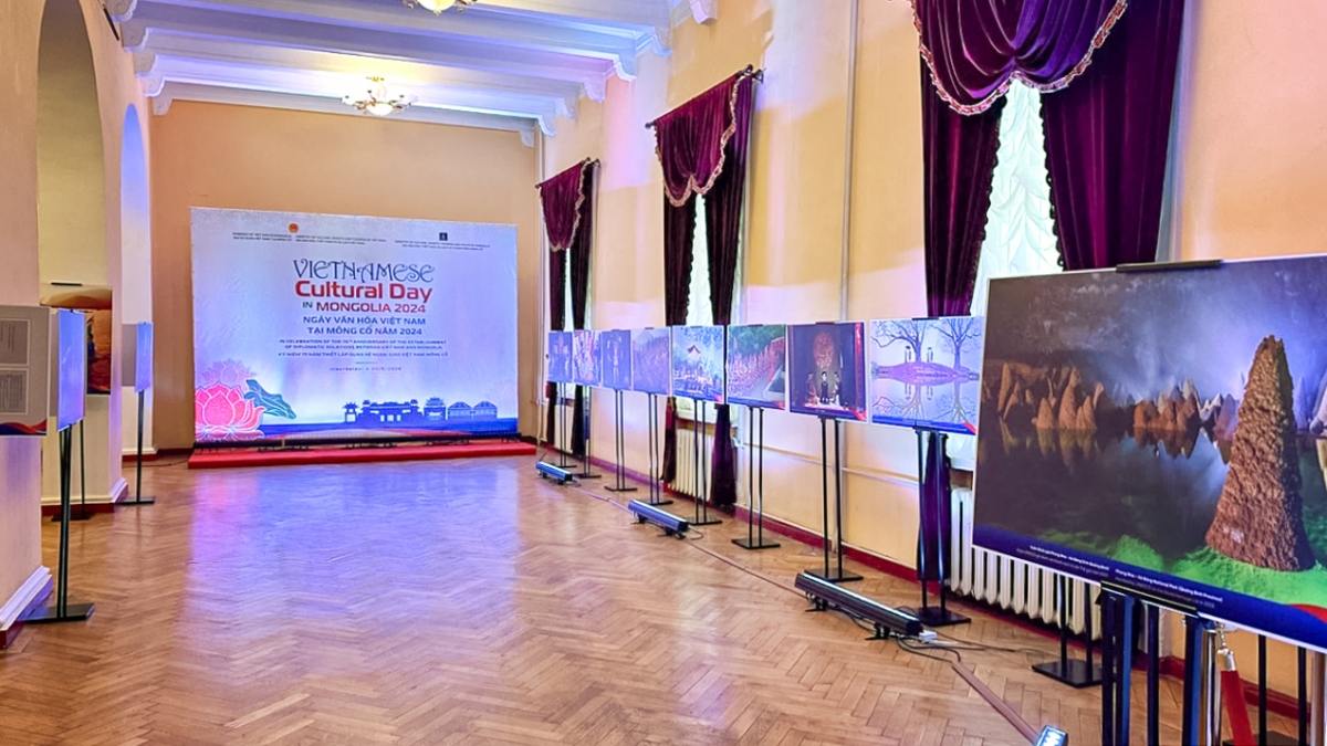 Chương trình Ngày Văn hóa Việt Nam tại Mông Cổ năm 2024. Nguồn: Đại sứ quán Việt Nam tại Mông Cổ