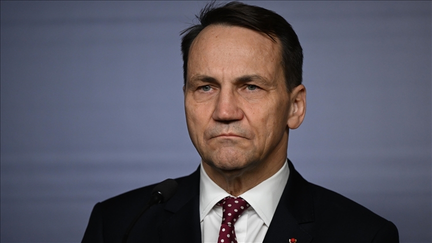 Ngoại trưởng Ba Lan Sikorski (Ảnh: aa.com.tr)