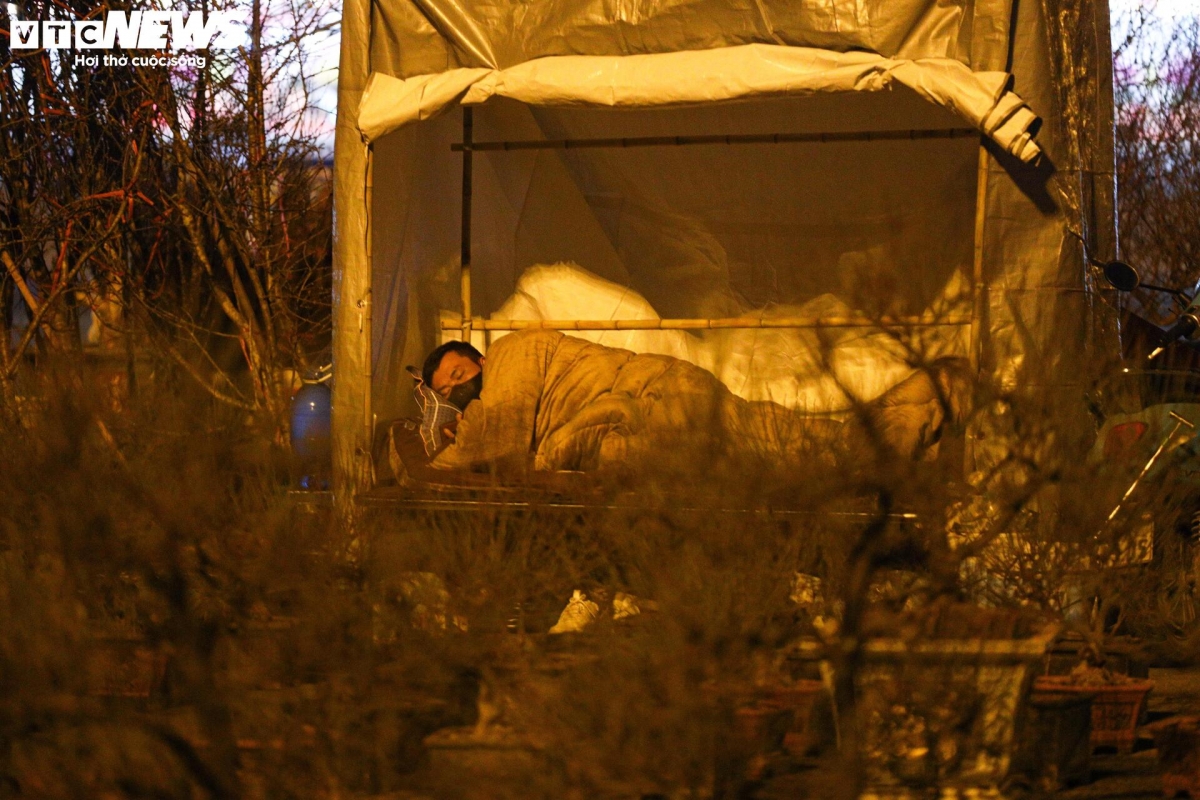 Những giấc ngủ vội vàng giữa trời đêm lạnh giá.