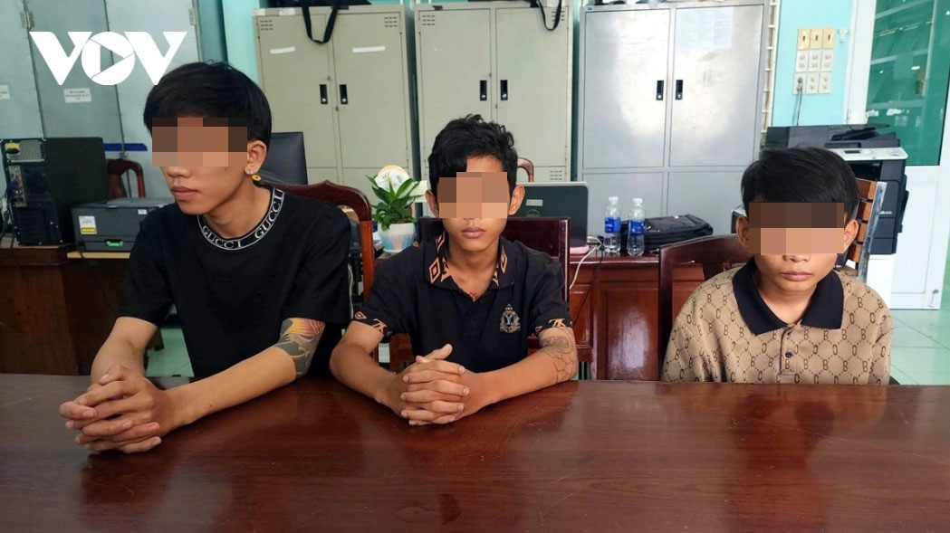 Từ giữa tháng 11 đến nay, 3 đối tượng đã cùng nhau thực hiện trót lọt 7 vụ cướp giật và trộm cắp tài sản