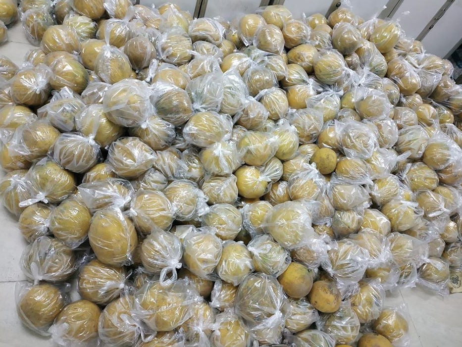 Biết cách bảo quản bưởi Diễn, bạn có thể để được tới nửa năm. (Ảnh: Lorca)