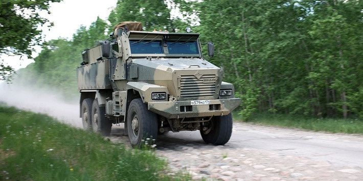 Taifun-U xe tải thương hiệu KamAZ của Nga.