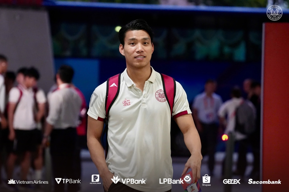 Dàn cầu thủ CLB CAHN tiến vào sân. (Ảnh: CLB CAHN). 