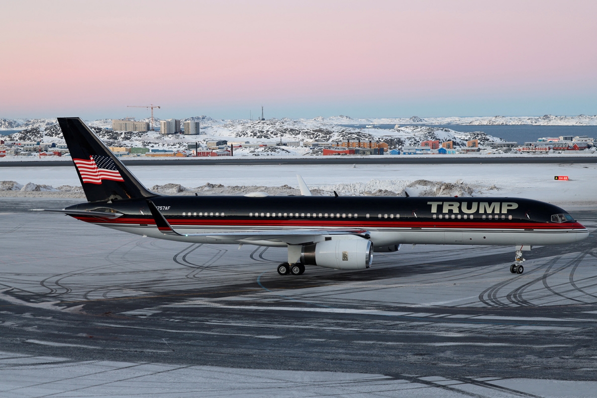 Con trai cả của ông Trump, Donald Trump Jr., đã đến thăm Greenland với tư cách cá nhân hôm 7/1. Ảnh: Reuters