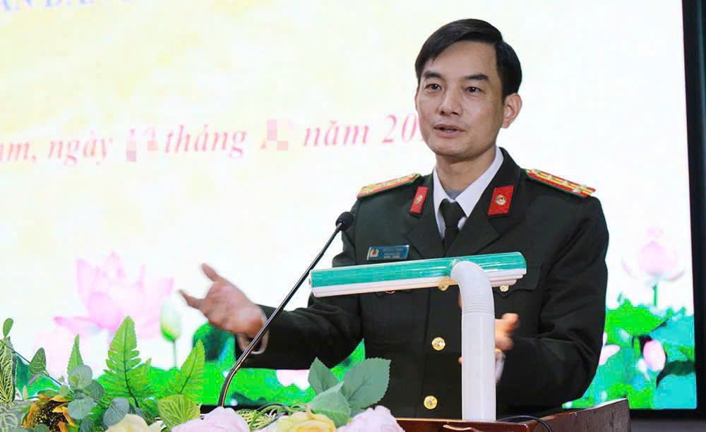 Đại tá Đỗ Đức Trịnh, Phó Giám đốc Công an tỉnh phụ trách Công an tỉnh Bắc Giang