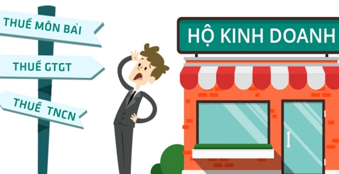Chính sách mới về thuế mà hộ cá nhân kinh doanh cần lưu ý (Ảnh minh họa: KT)