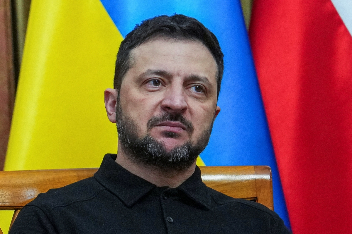 Tổng thống Ukraine Volodymyr Zelensky. Ảnh: Reuters