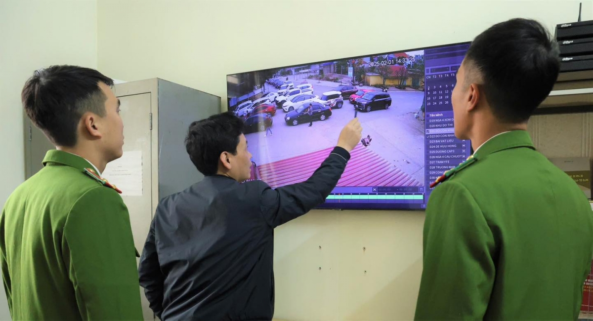 Công an thị trấn Giao Thủy truy tìm đối tượng, phương tiện trong vụ xô xát