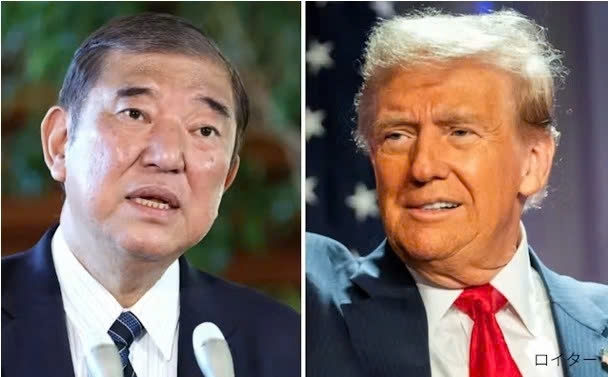 Thủ tướng Nhật Bản mong muốn tạo dựng mối quan hệ tin cậy với Tổng thống Mỹ. Ảnh: Reuters