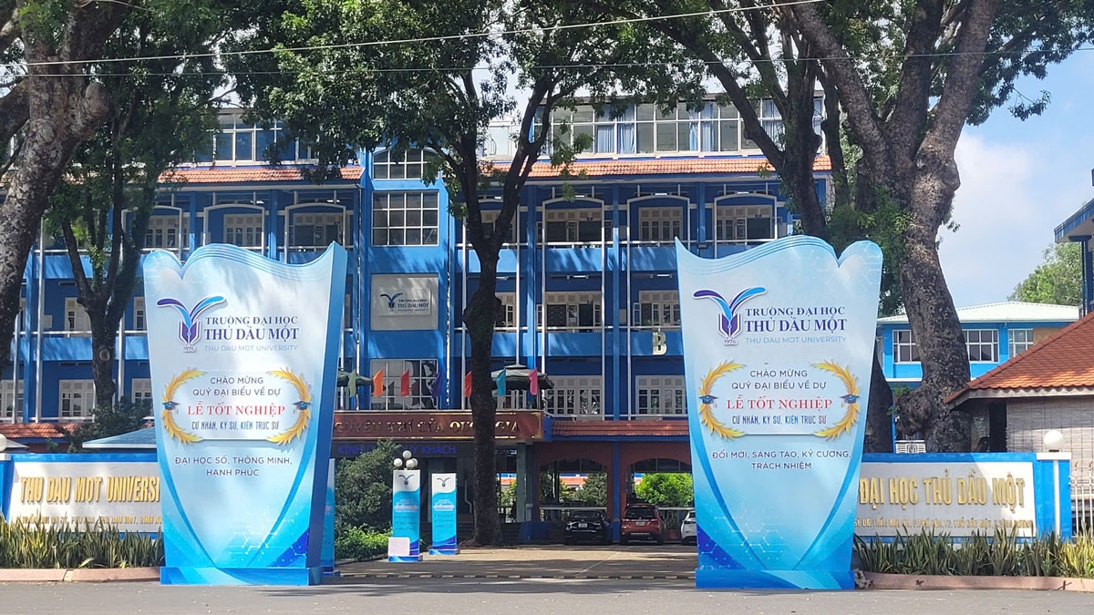 Trường Đại học Thủ Dầu Một  (ảnh: Thiên Lý)
