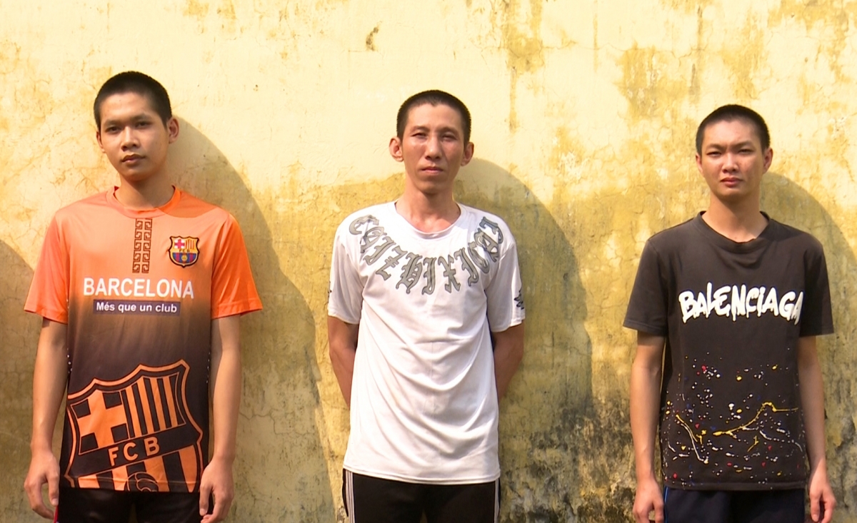 Kha , Thái và Duy Anh (Tính từ trái qua phải)