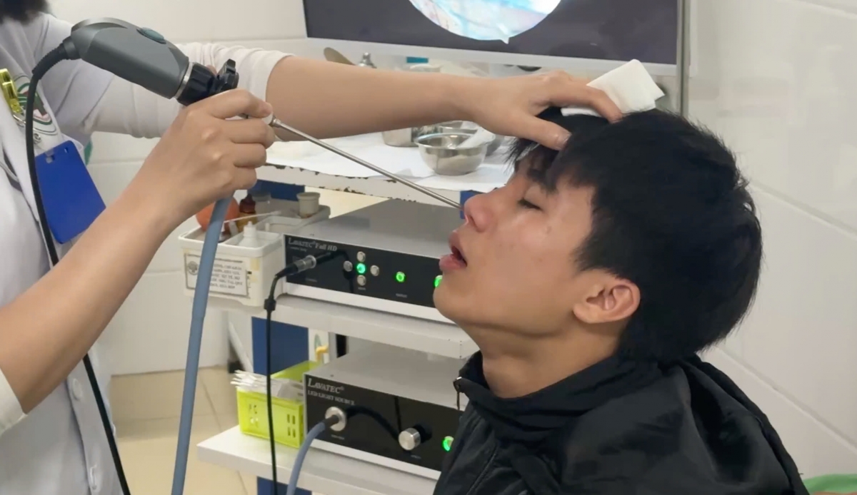 N.Q.S đi khám tại Bệnh viện Đa khoa TP Vinh (Nghệ An)