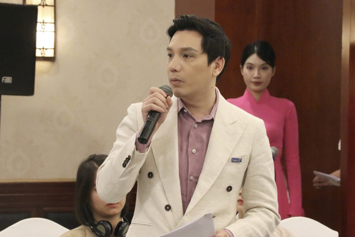 Ông Bùi Quang Minh, Chủ tịch Beta Group (ảnh: N.H)