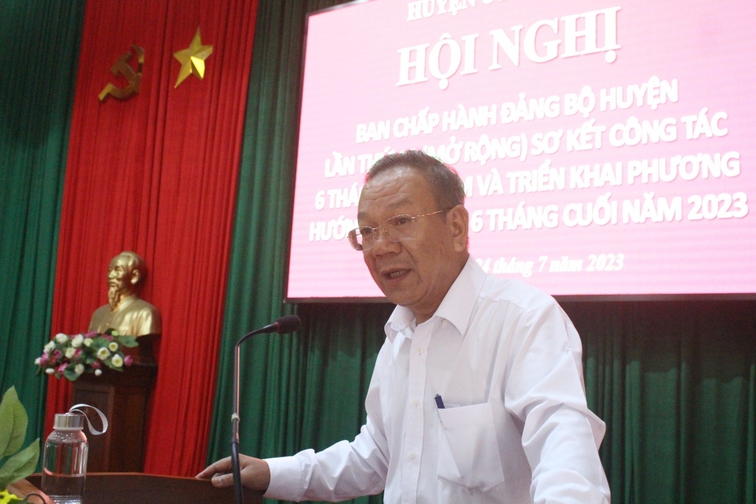 Ông Ra Lan Vôn Ga, Bí thư huyện ủy Mdrắk