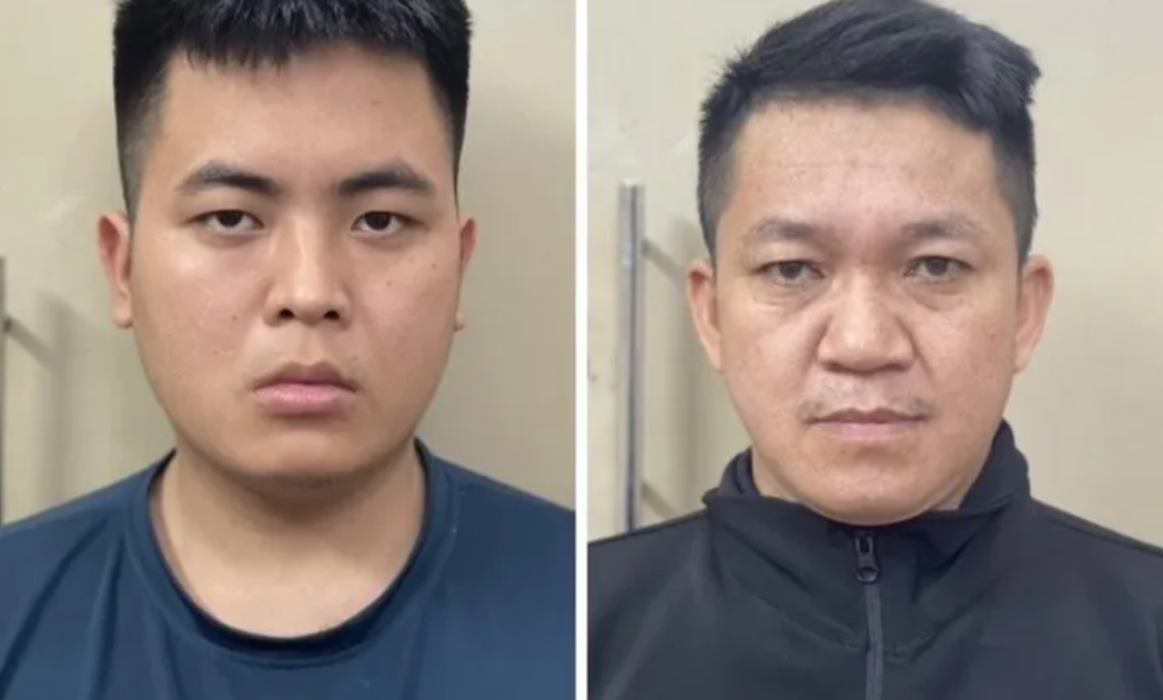Lưu Trường An (trái) và Nguyễn Thanh Sáng