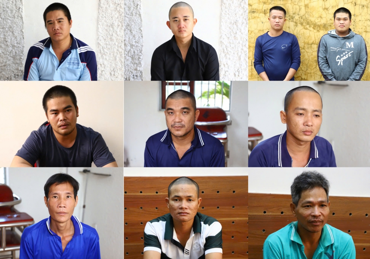 Các đối tượng thực hiện hành vi phạm tội