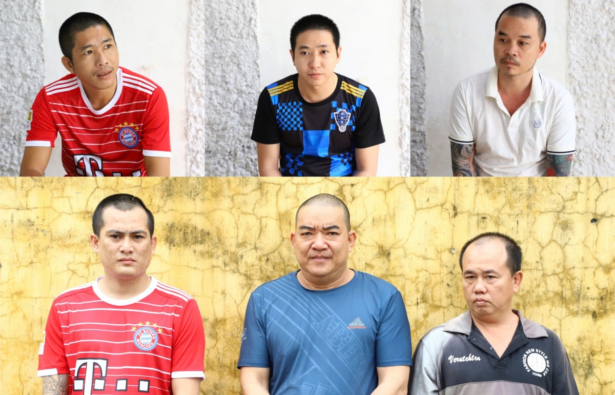 Các đối tượng tại cơ quan điều tra