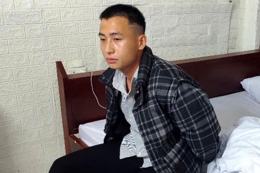 Đối tượng cướp giật Lò A Cự bị bắt khi đang lẩn trốn trên địa bàn