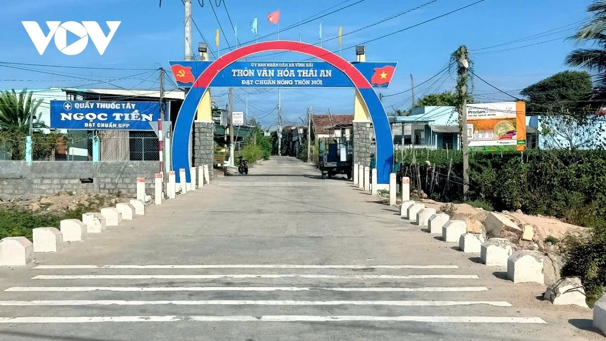 Khu vực thôn Thái An, xã Vĩnh Hải, huyện Ninh Hải là một trong 2 vị trí được chọn xây dựng Nhà máy điện hạt nhân Ninh Thuận 1 và 2