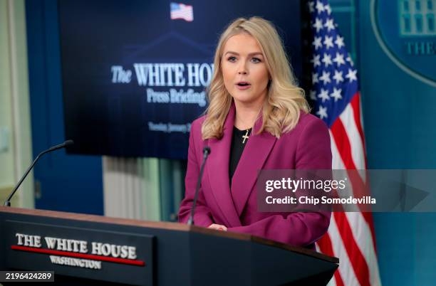 Thư ký báo chí Nhà Trắng Karoline Leavitt