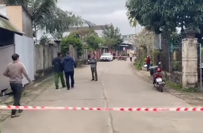 Hiện trường xảy ra vụ việc