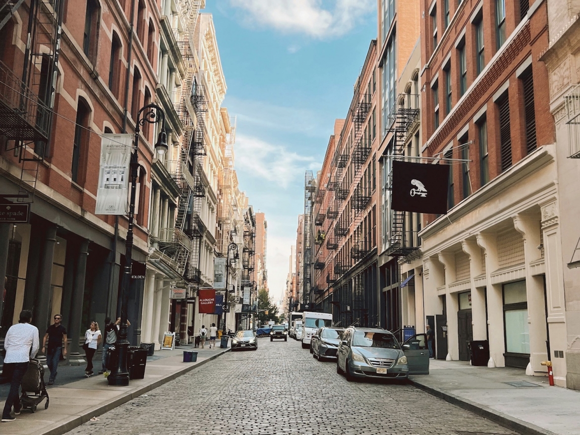 Khu phố biểu tượng Soho, New York (Ảnh: Pexel)