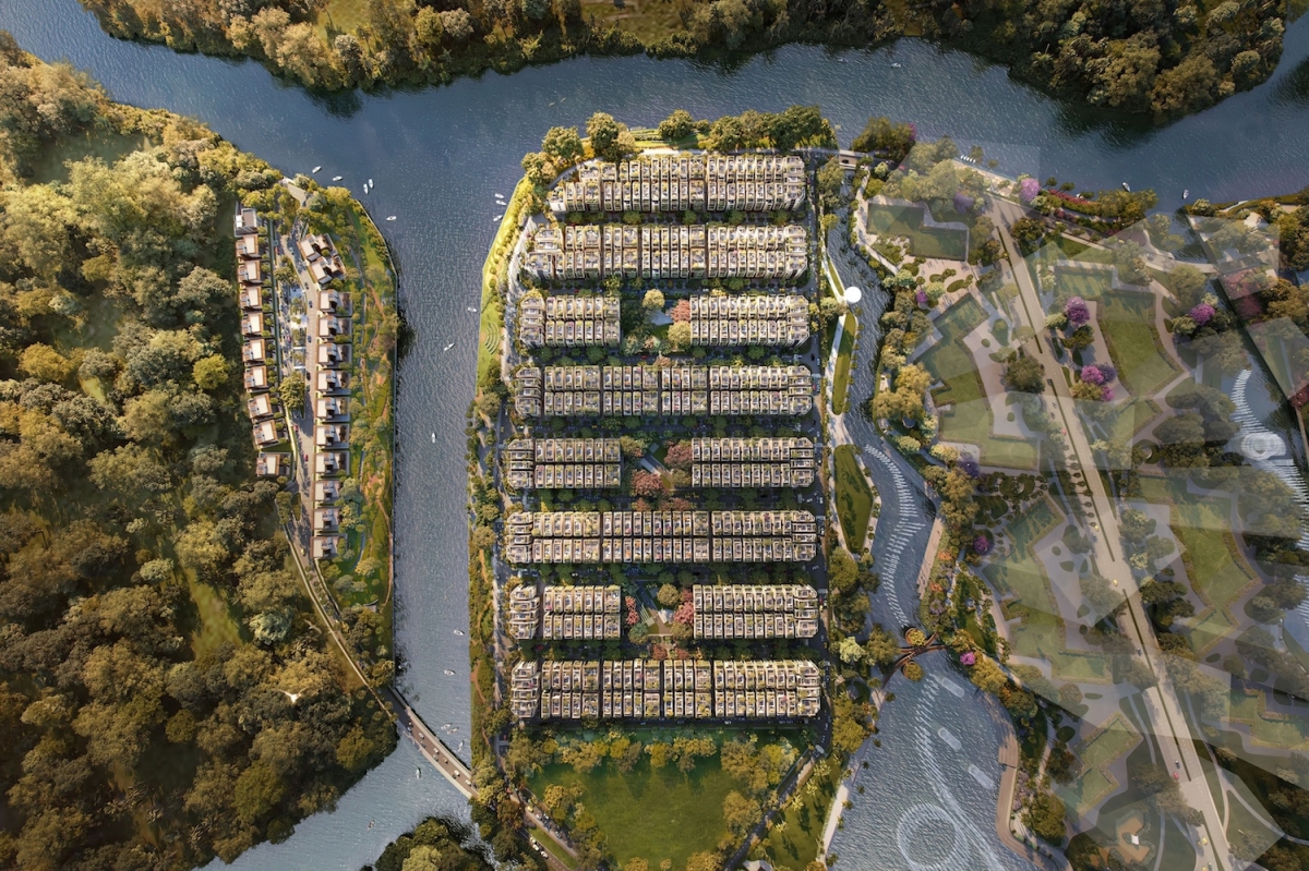 SOLA - Đảo Ánh Dương - phân khu bán đảo villa vườn duy nhất tại trung tâm mới The Global City