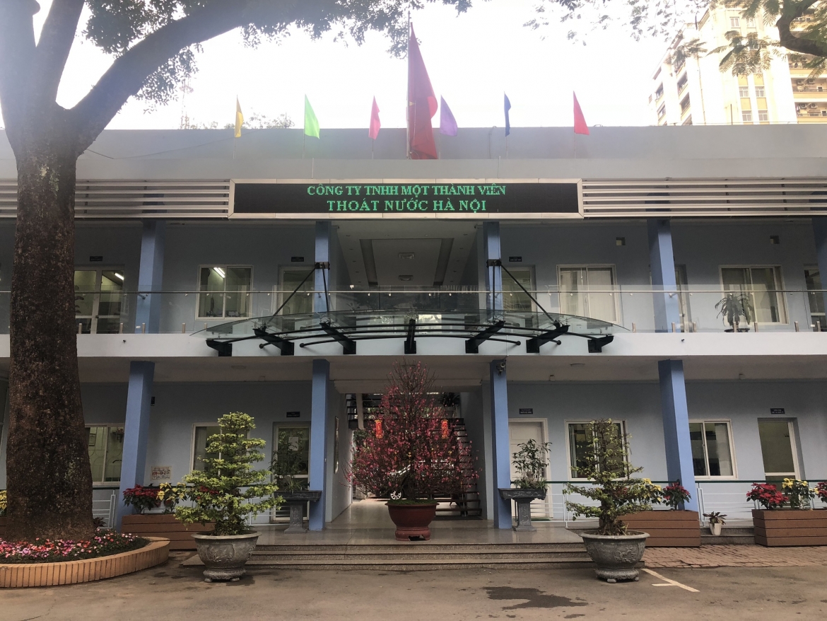 Công ty Thoát nước Hà Nội (Ảnh: KT)