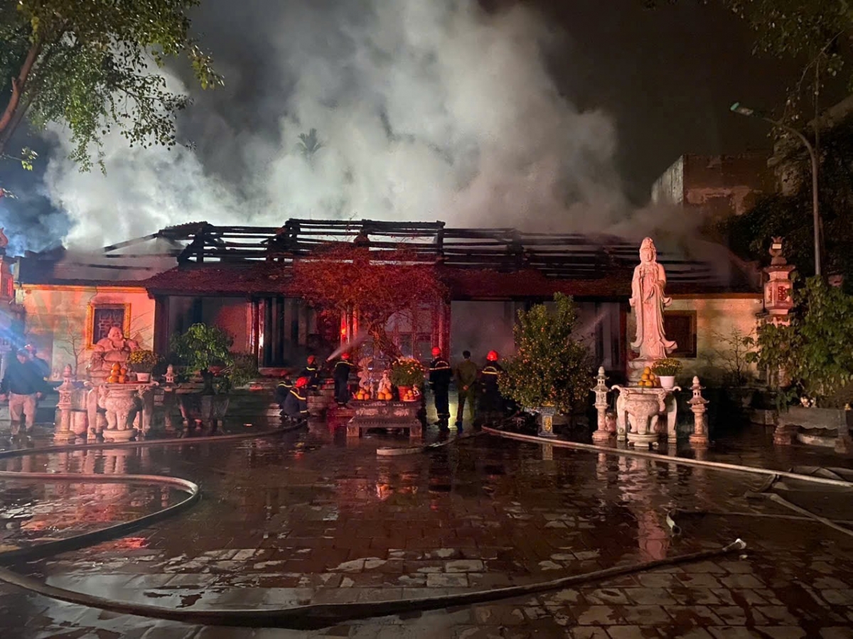 Hiện trường vụ cháy