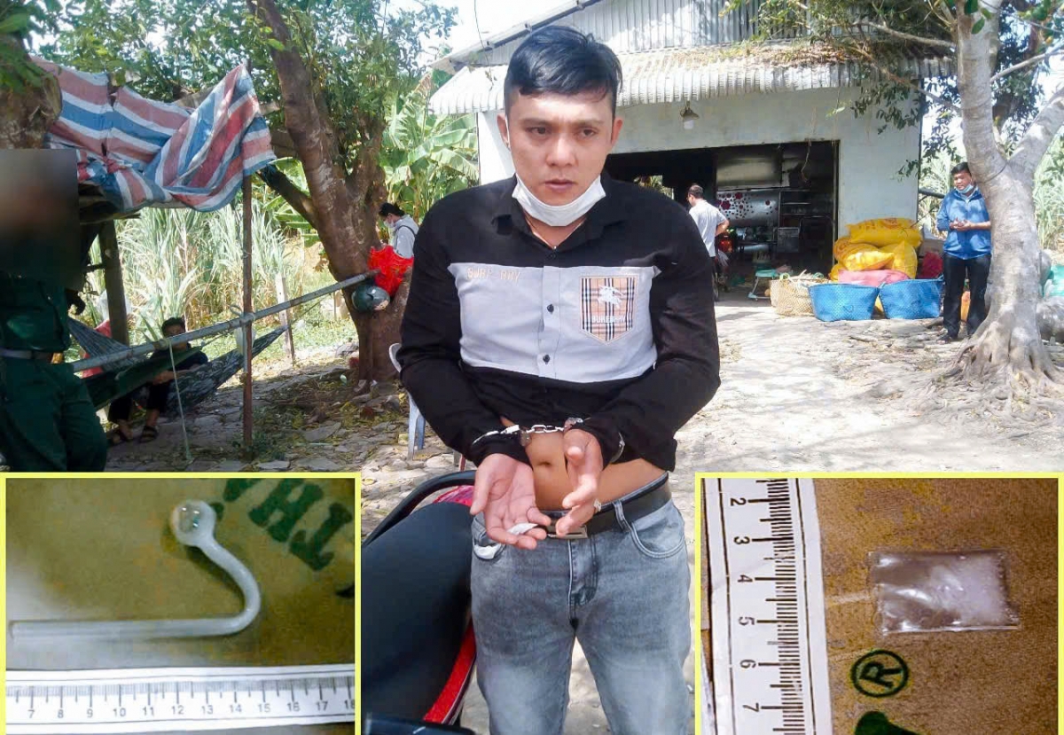 Đối tượng Chao Huỳnh Sang cùng số tang vật