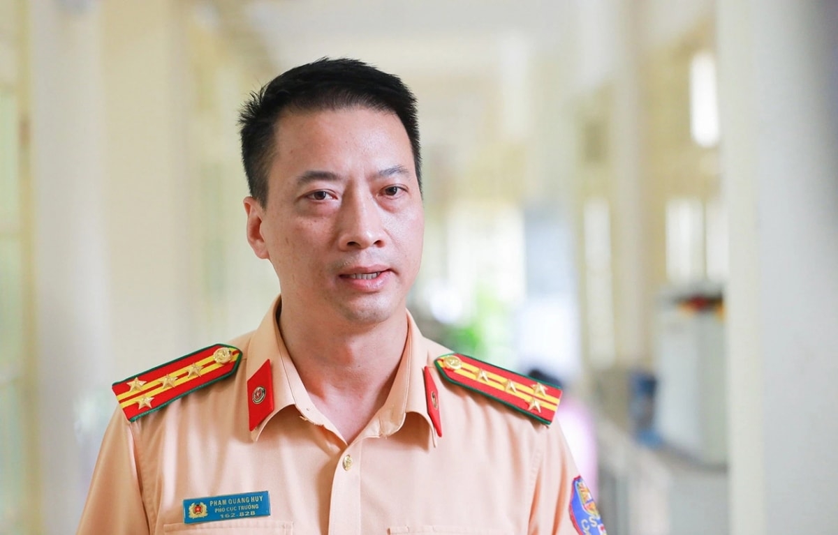 Đại tá Phạm Quang Huy, Phó Cục trưởng Cục CSGT, Bộ Công an