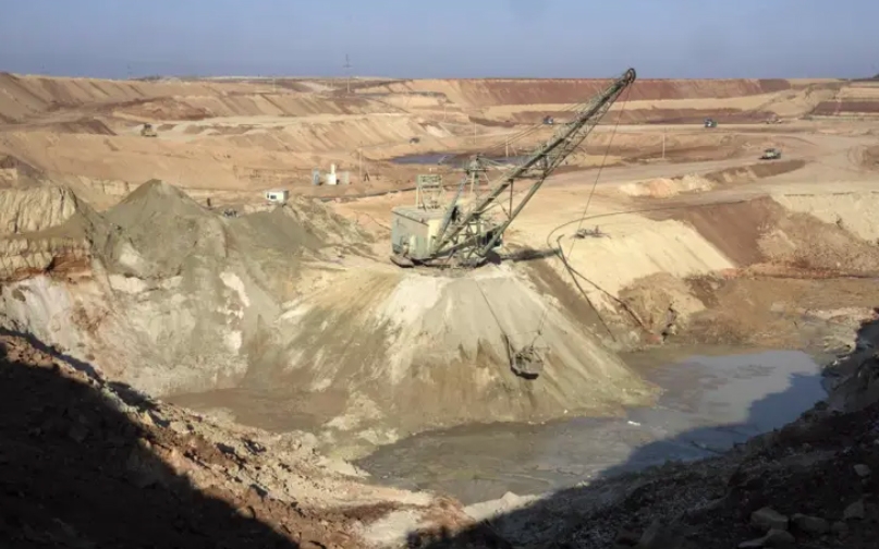 Một mỏ khoáng sản của Ukraine. Ảnh: Wall Street Journal